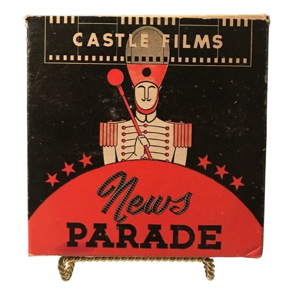 Royal Wedding News / QUEEN ELIZABETH PHILIP 8 MM Reel to Reel vintage - Picture 2 of 4